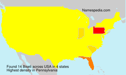 Surname Biseli in USA Surname Biseli in USA