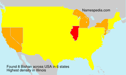 Surname Bishan in USA Surname Bishan in USA