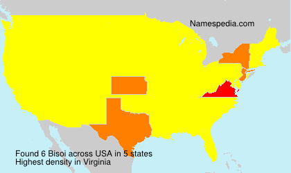 Surname Bisoi in USA Surname Bisoi in USA