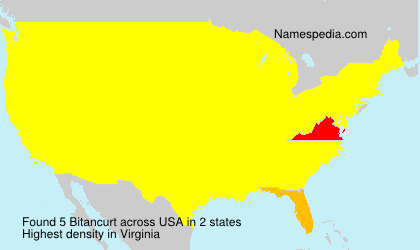 Surname Bitancurt in USA Surname Bitancurt in USA