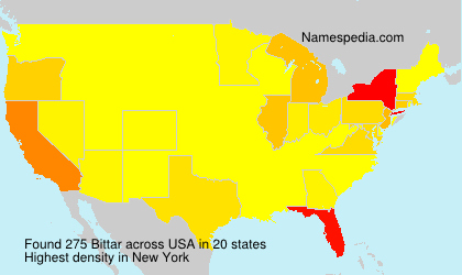 Surname Bittar in USA Surname Bittar in USA