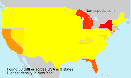 Surname Bittker in USA Surname Bittker in USA