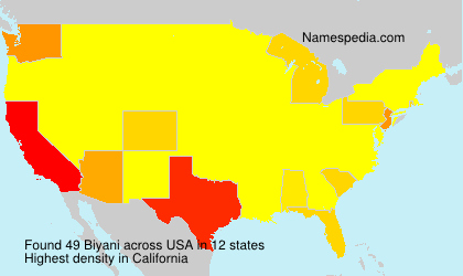 Surname Biyani in USA Surname Biyani in USA