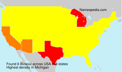 Surname Bizaoui in USA Surname Bizaoui in USA