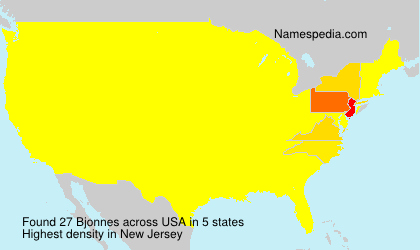 Surname Bjonnes in USA Surname Bjonnes in USA