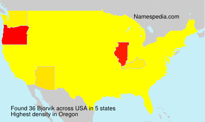 Surname Bjorvik in USA Surname Bjorvik in USA