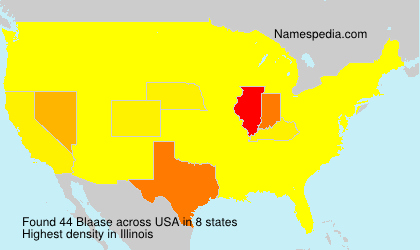 Surname Blaase in USA
