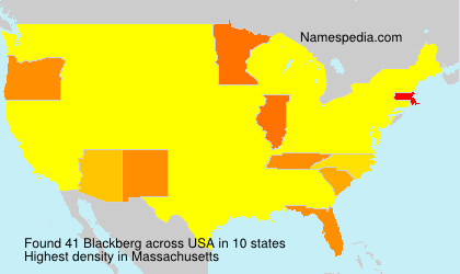 Surname Blackberg in USA Surname Blackberg in USA