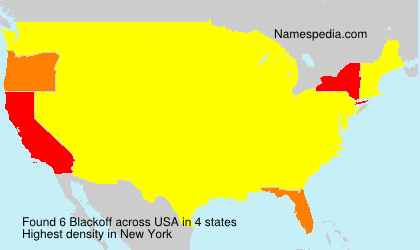 Surname Blackoff in USA Surname Blackoff in USA
