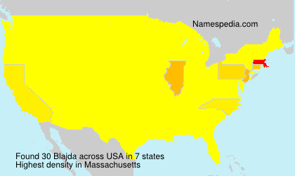 Surname Blajda in USA Surname Blajda in USA
