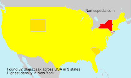 Surname Blajszczak in USA Surname Blajszczak in USA