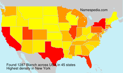 Surname Blanch in USA Surname Blanch in USA