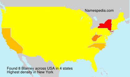 Surname Blarney in USA