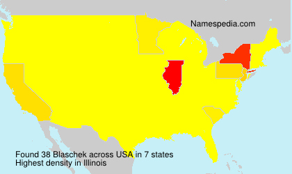 Surname Blaschek in USA Surname Blaschek in USA