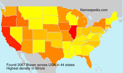 Surname Blaser in USA Surname Blaser in USA
