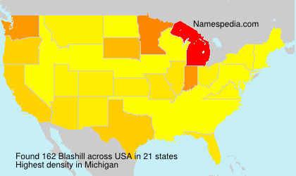 Surname Blashill in USA Surname Blashill in USA