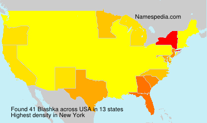 Surname Blashka in USA Surname Blashka in USA