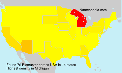 Surname Blemaster in USA Surname Blemaster in USA