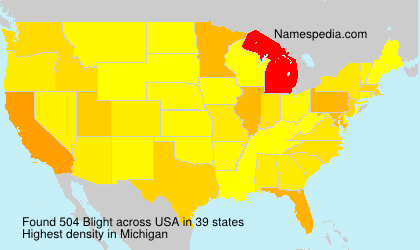 Surname Blight in USA Surname Blight in USA