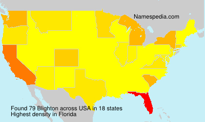 Surname Blighton in USA Surname Blighton in USA