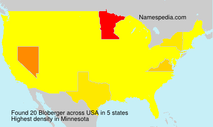Surname Bloberger in USA Surname Bloberger in USA