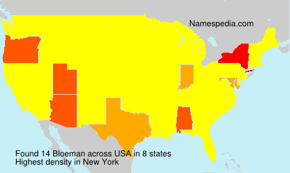 Surname Bloeman in USA Surname Bloeman in USA
