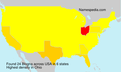 Surname Blogna in USA Surname Blogna in USA