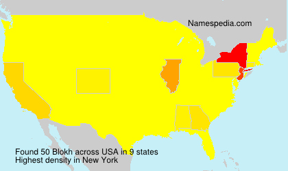 Surname Blokh in USA Surname Blokh in USA