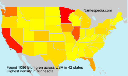 Surname Blomgren in USA Surname Blomgren in USA