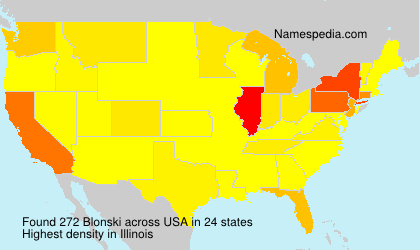 Surname Blonski in USA Surname Blonski in USA