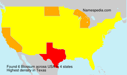 Surname Blossum in USA Surname Blossum in USA