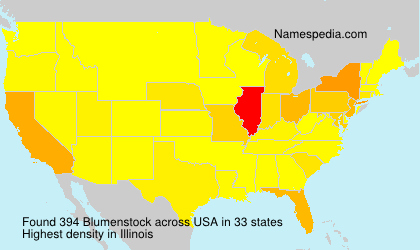 Surname Blumenstock in USA Surname Blumenstock in USA