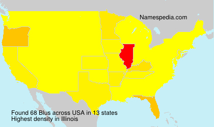 Surname Blus in USA Surname Blus in USA