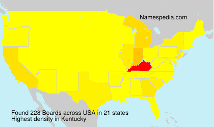 Surname Boards in USA Surname Boards in USA