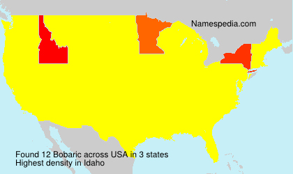 Surname Bobaric in USA Surname Bobaric in USA