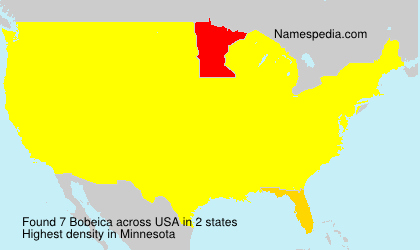 Surname Bobeica in USA Surname Bobeica in USA