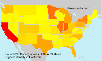 Surname Boberg in USA Surname Boberg in USA