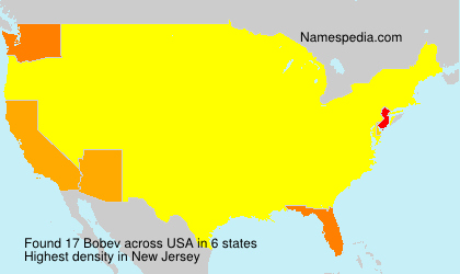Surname Bobev in USA Surname Bobev in USA