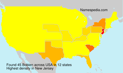 Surname Bobien in USA Surname Bobien in USA