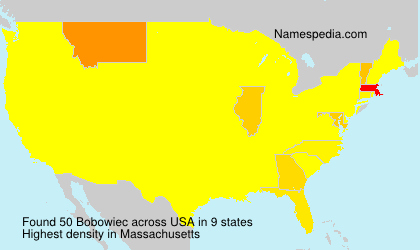 Surname Bobowiec in USA Surname Bobowiec in USA