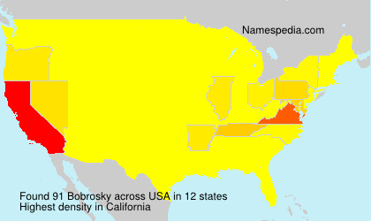 Surname Bobrosky in USA Surname Bobrosky in USA