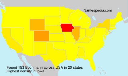 Surname Bochmann in USA Surname Bochmann in USA