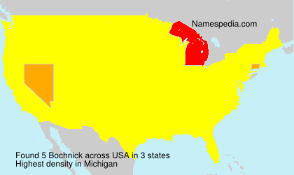 Surname Bochnick in USA Surname Bochnick in USA
