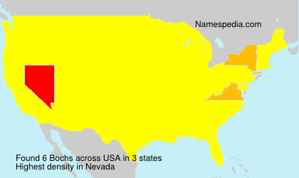 Surname Bochs in USA Surname Bochs in USA