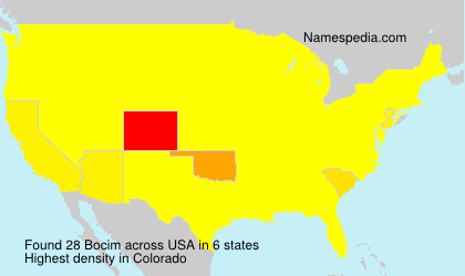 Surname Bocim in USA Surname Bocim in USA