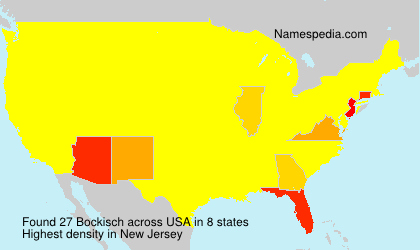 Surname Bockisch in USA Surname Bockisch in USA