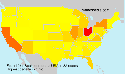Surname Bockrath in USA Surname Bockrath in USA