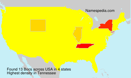Surname Bocs in USA Surname Bocs in USA