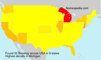 Surname Bocskay in USA Surname Bocskay in USA