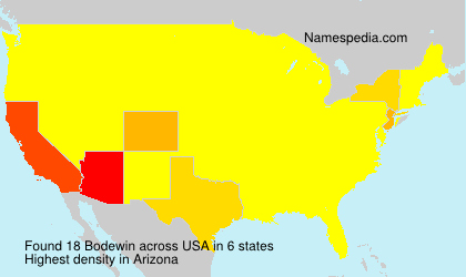 Surname Bodewin in USA Surname Bodewin in USA